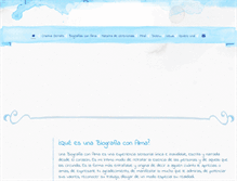 Tablet Screenshot of biografiasconalma.com